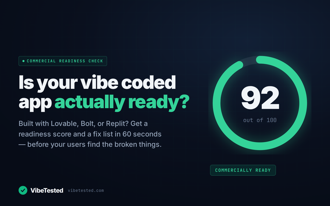 Vibe Tested product screenshot