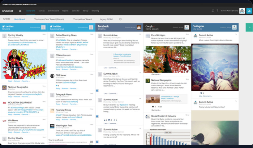 Shoutlet product screenshot