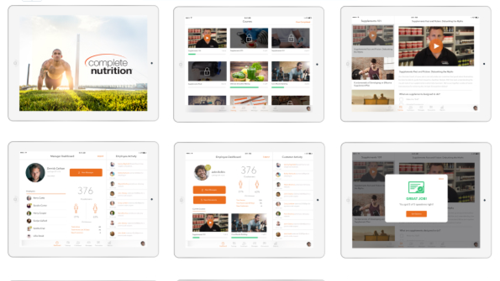 Store Training Platform screenshot