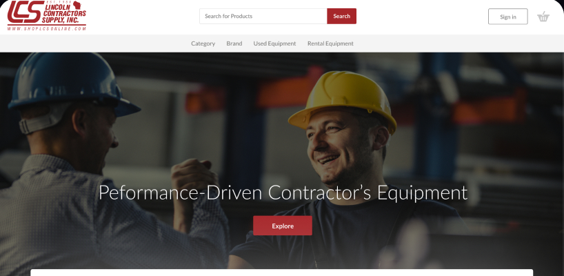 Lincoln Contractors Supply product screenshot