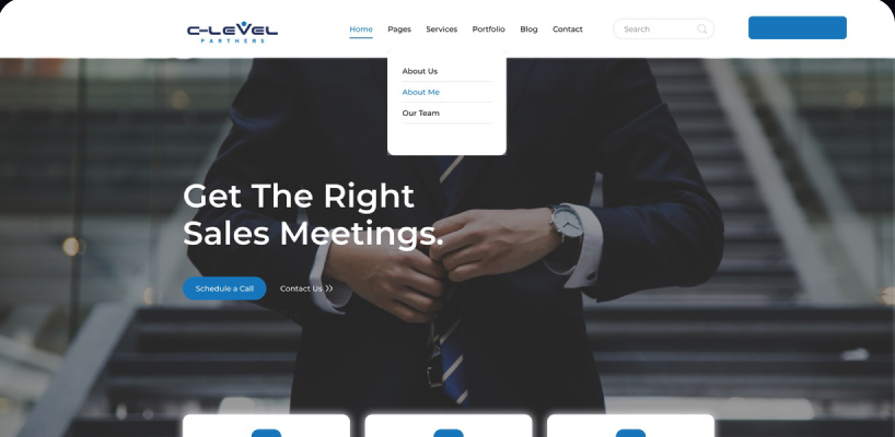 C-Level Partners product screenshot