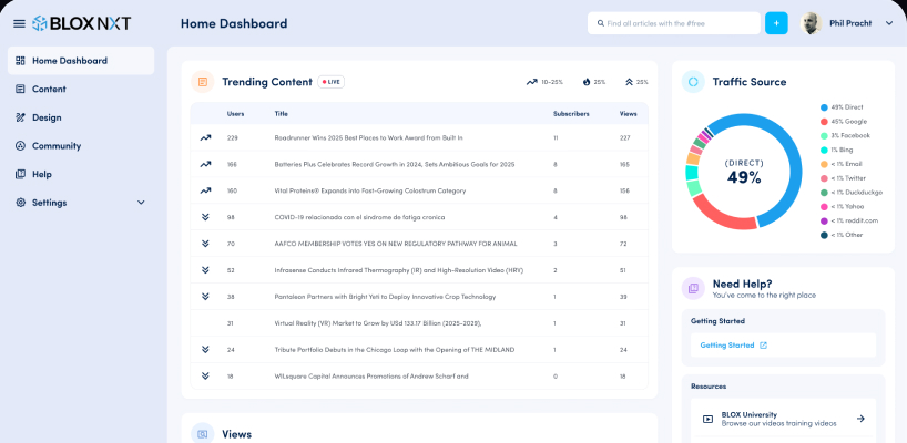 Blox NXT product screenshot