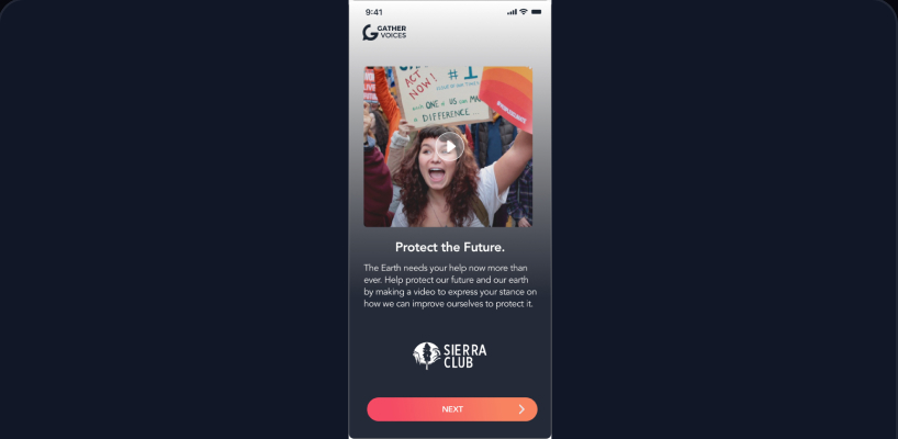Gather Voices product screenshot
